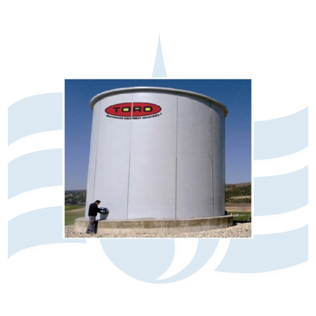Toro Modular Water Storage Tank on Concrete Slab