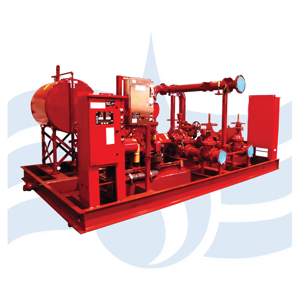NFPA Compliant Fully Assembled Diesel Pump Package